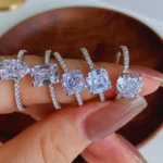 cubic zirconia rings