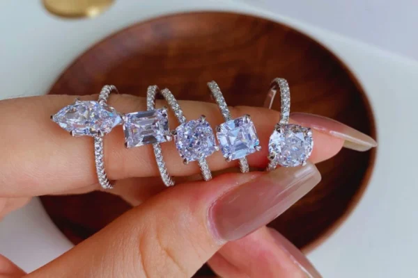 cubic zirconia rings